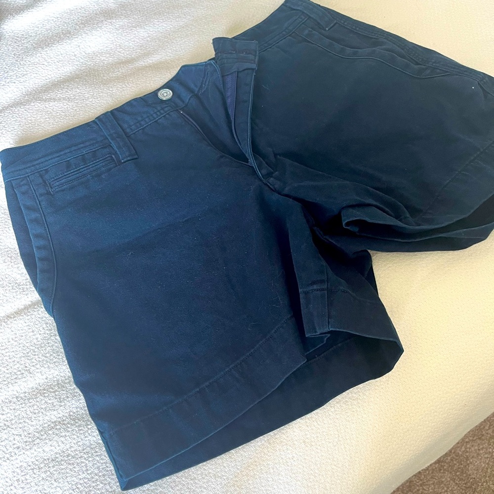 Navy Polo Shorts